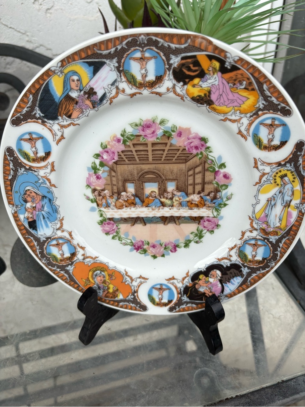 The last Supper Plate